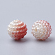 Abalorios de acrílico de la perla de imitación OACR-T004-12mm-10-2
