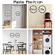 PVC Quotes Wall Sticker DIY-WH0200-087-3