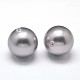 Half Drilled Round Shell Pearl Beads BSHE-M002-20mm-07-1