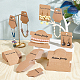 OLYCRAFT 200Pcs 3 Styles Cardboard Jewelry Display Cards with Word Fashion Jewelry Camel Earring Holder Cards Necklace Display Cards Kraft Paper Tags for Earring Necklace Bracelet Jewelry Display CDIS-OC0001-04-4