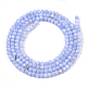 Eau douce naturelle de coquillage perles brins X-BSHE-T009-01B-2