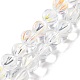 Chapelets de perles en verre transparente   GLAA-F114-02A-10-1