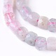 Chapelets de perles en morganite naturelle G-F619-43-2