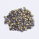 ヴィンテージA級ガラス尖底シャトンラインストーン  バックメッキ  ダイヤモンド  ブラックダイヤモンド  2.0~2.1mm  約144個/グロス X-RGLA-PP14-06A-1