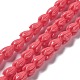 Synthetic Coral Beads Strands G-Q1007-01C-03-1