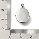 Латунные микро проложить кубического циркония подвески KK-K388-24P-3