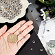 Sunnyclue 200pcs perles en alliage de style tibétain FIND-SC0002-45-3