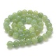 Chapelets de perles en jade naturelle nouvelle G-G763-09-6mm-2