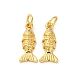 Латунные микро проложить кубического циркония подвески KK-I276-07G-1