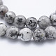 Brins de perles de larvikite naturelles X-G-E443-A17-3
