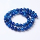 Natural Agate Beads Strands G-G754-07-10mm-2
