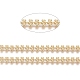 Textured Brass Handmade Link Chains CHC-G006-20G-1