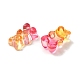 Two Tone Transparent Acrylic Cabochons HJEW-TAC0007-01C-2