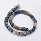 Natural Agate Beads Strands G-G705-8mm-11-2