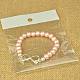 Carnival Jewelry Glass Pearl Bracelets BJEW-JB00846-06-3