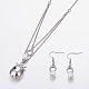 304 Stainless Steel Jewelry Sets SJEW-K146-04P-3