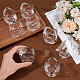 14 Stück transparente Kerzenhalter aus Glas&nbsp;AJEW-WA0001-82-3