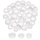 GORGECRAFT 48PCS 3 Sizes Clear Plastic Wine Bottle Stoppers 49/64