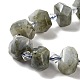 Chapelets de perles en labradorite naturelle  G-E578-03-4