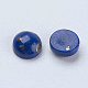Cabochons synthétiques en lapis-lazuli G-F541-05-4mm-2