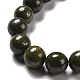 Brins de perles d'épidote naturelles G-D465-01B-3