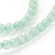 Chapelets de perles en aventurine vert naturel X-G-G099-4mm-17-3