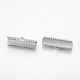304 Stainless Steel Ribbon Crimp Ends STAS-G187-24P-25mm-2