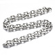 Iron Cable Chains Necklace Making MAK-N034-003A-P-3