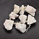 Dyed Nuggets Natural Electroplated Quartz Crystal Beads Strands G-A142-08C-1