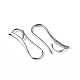 Brass Earrings Hook X-KK-C1277-1