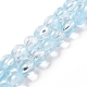 Chapelets de perles en verre transparente   GLAA-F114-02B-07-1