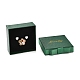 Cajas de joyería de cartón de joyería cuadrada y de palabra CBOX-C015-01B-02-3