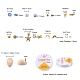 Kits de fabrication de bijoux diy DIY-CJ0001-93-2