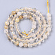 Natural Gold Rutilated Quartz Beads Strands G-R462-016-2