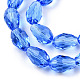 Chapelets de perles en verre GLAA-R024-11x8mm-8-2