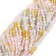 Chapelets de perles en morganite naturelle G-E569-F02-1