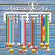 Telaio porta medaglie in ferro ODIS-WH0066-003-1