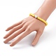 Bracelets élastiques faits à la main de perles heishi en pâte polymère BJEW-JB05759-02-4
