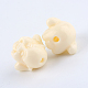 Buddhist Jewelry Synthetic Coral Beads CORA-Q028-02A-2