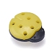 プラスチック縫製ボタン  てんとう虫の形  1穴  ミックスカラー  15x13x4mm  穴：3x2mm X-KY-H002-01A-2
