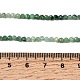 Натуральные изумрудные бисерные пряди G-Z106-A02-3mm-01-6