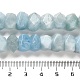 Chapelets de perles en aigue-marine naturelle G-N327-05-09-5