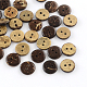 2-Hole Flat Round Coconut Buttons BUTT-R035-003-1