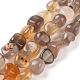 Natural Grey Agate Beads Strands G-A208-03-1