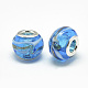 Handgemachte glasperlen murano glas großlochperlen X-LAMP-Q029-01E-2