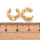 Серьги-манжеты из латуни EJEW-G445-03G-5
