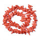 Fili di perline corallo sintetico  X-CORA-S023-45J-2