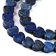Gefärbt natürliche Lapislazuli Perlen Stränge&nbsp;G-M403-A30-02-4