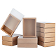Cajas de cajón de regalo de almacenamiento de papel kraft CON-WH0089-37D-01-1