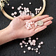 Perlas naturales de cuarzo rosa G-TA0001-15-9